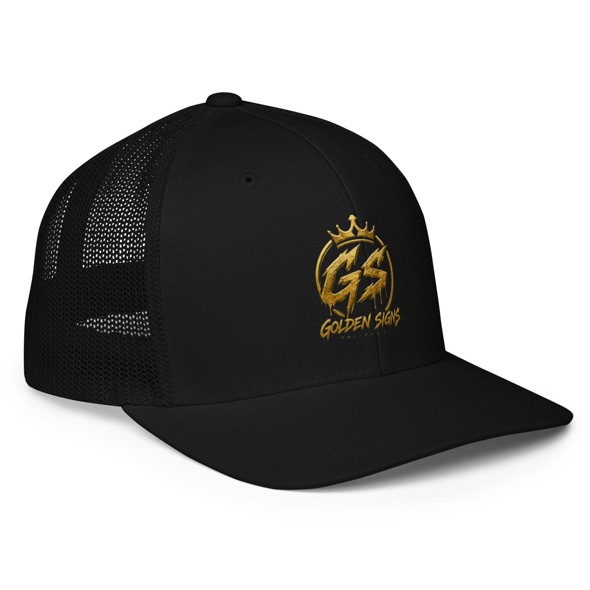 Gorra trucker con malla trasera – GOLDE SIGNS